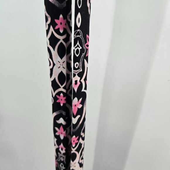 Charter Club Black Pink Geometric Midi Dress XXL - Picture 7 of 11